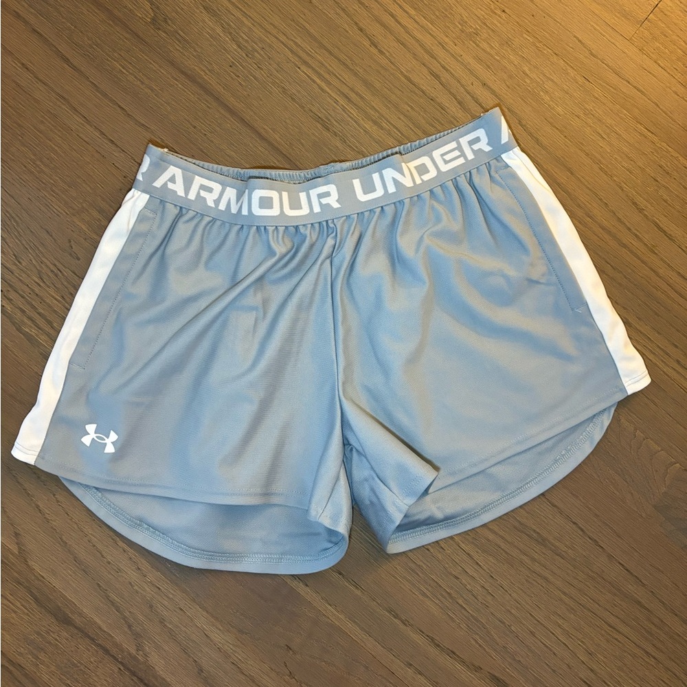 NWT: Under Armour Light Blue Athletic Shorts